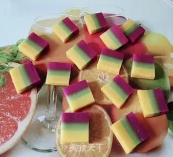 Make The veggie rainbow step 4