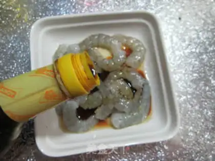 Make Onion shrimp step 2