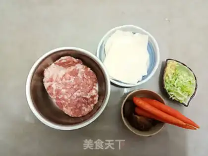 Make Steam mushroom meat step 0
