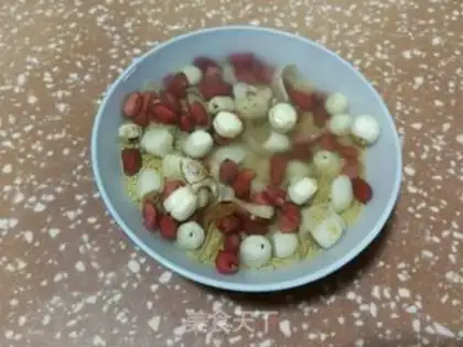 Make Lily Lotus, peanut-tree step 1