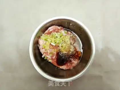 Make Steam mushroom meat step 1