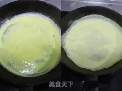 Make Eggskin roll step 5