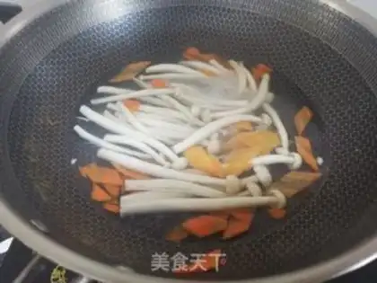 Make Garlic fried sea mushrooms step 3