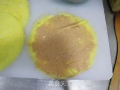 Make Eggskin roll step 6