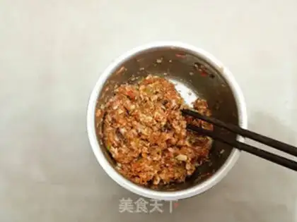 Make Steam mushroom meat step 4