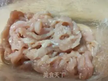 Make Garlic puffs, fried chicken step 1