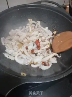 Make Spicy octopus step 5