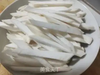 Make Garlic puffs, fried chicken step 5