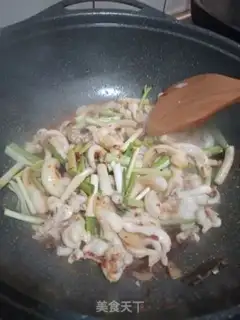 Make Spicy octopus step 7