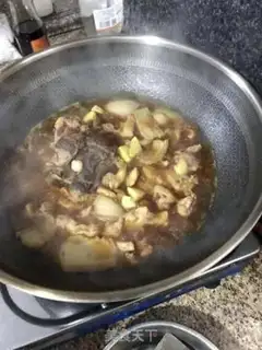 Make Tasty little fried meat step 5