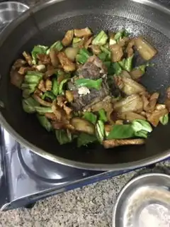 Make Tasty little fried meat step 6