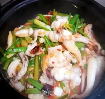 Make Spicy octopus step 10
