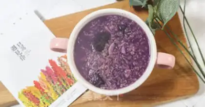 Make Quinoa violet porridge step 5