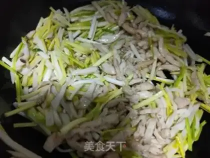 Make Garlic puffs, fried chicken step 11