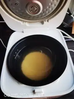 Make Gold soup, rice porridge step 3