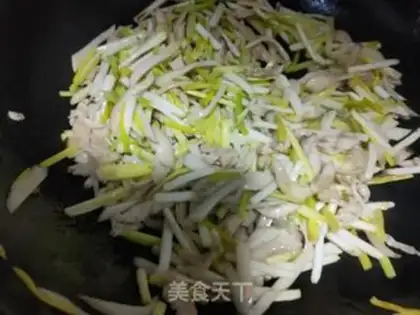 Make Garlic puffs, fried chicken step 12