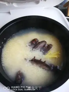 Make Gold soup, rice porridge step 5