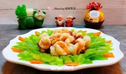 Make Celery cashew shrimp step 12