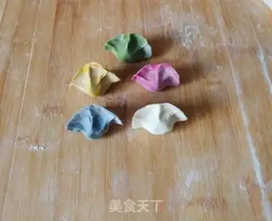 Make At the beginning of the month, the dumplings were blessed step 6
