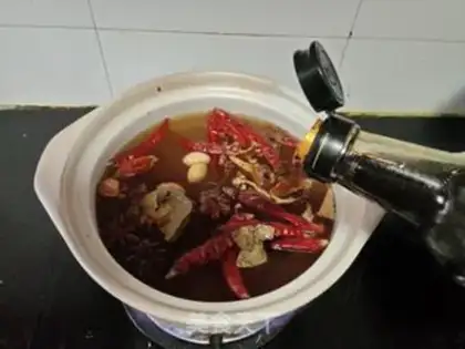 Make Spicy chicken liver step 1