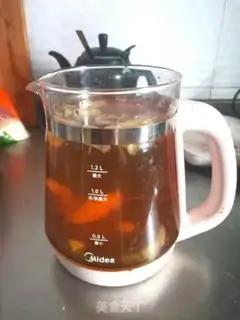 Make Honey lemon tea step 1