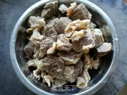 Make Cream beef step 0