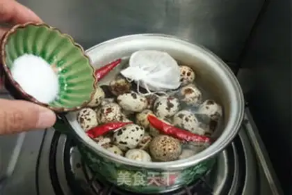 Make Quail eggs step 3