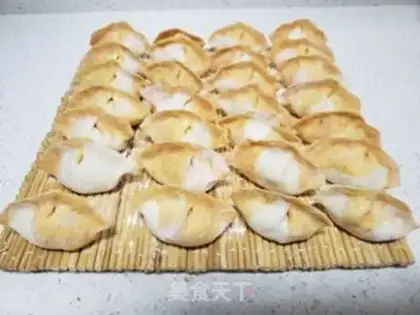 Make Pumpkin double dumplings step 11