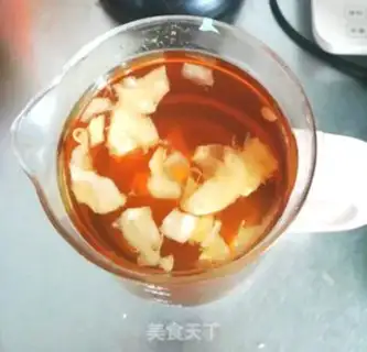 Make Honey lemon tea step 2