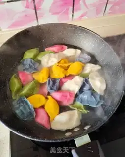 Make At the beginning of the month, the dumplings were blessed step 10