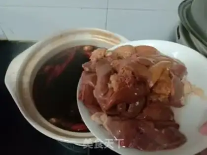 Make Spicy chicken liver step 4