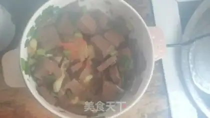 Make Duck blood step 3