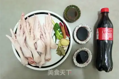 Make Coke chicken claws step 0