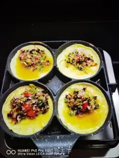 Make Gold egg dumplings step 14