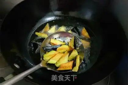 Make Fish, shrimp, eggplant step 7