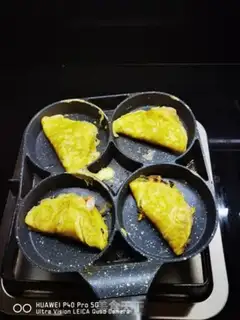 Make Gold egg dumplings step 16