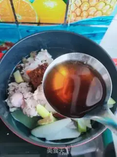 Make Spicy red lamb step 8