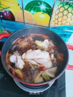 Make Spicy red lamb step 11