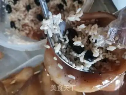Make Squid bean rice step 9