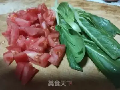 Make Beef shrimp egg noodles step 1