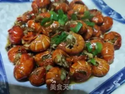 Make Spicy garlic lobster tail step 13