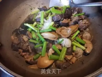 Make Squirt abalone and sea cucumber step 14