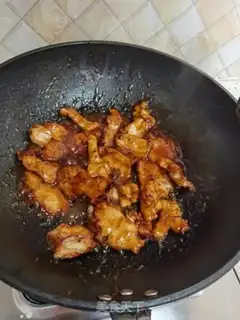Make Fries of chickens step 16