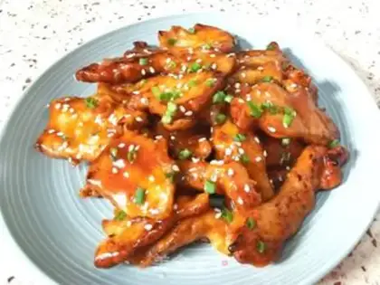 Make Fries of chickens step 17