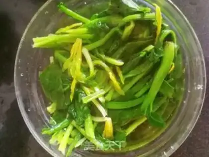 Make Wood and spinach step 3