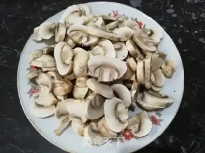 Make Fry mushrooms step 3