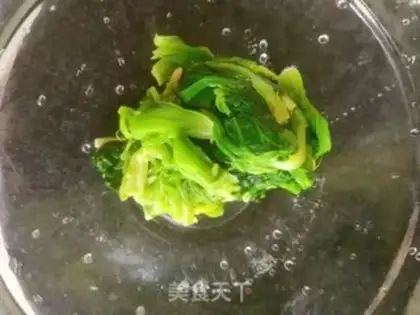Make Wood and spinach step 4