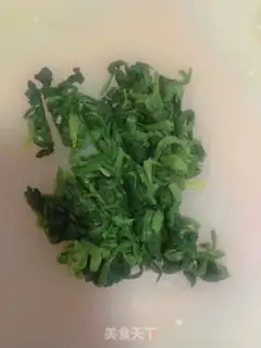 Make A spinach fan step 6