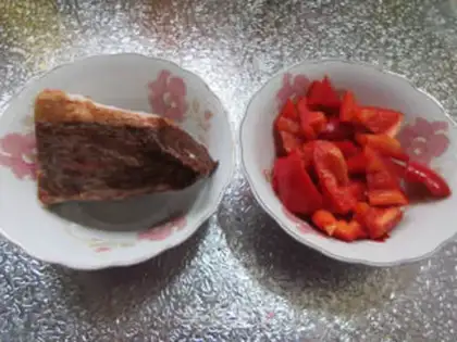 Make Paprika sauce step 1