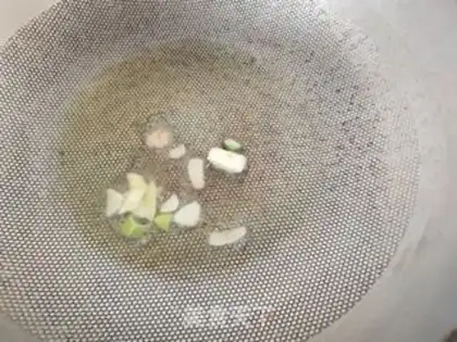 Make Garlic tofu step 1